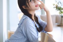 喵糖映画 VOL.160 小恶魔黑裙-美图岛