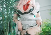 DJAWA Photo - Bambi  - Sheer Bunny Maid [51P-451MB]-美图岛