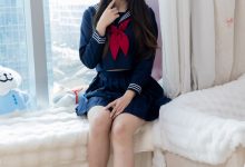 物恋传媒 No.2655 豆蔻-jk制服、板鞋、白棉袜、裸足 [157P1V-4.18GB]-美图岛