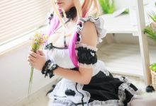 阿雪雪 – NO.051 白色女仆[89P+6V-4.92G]-美图岛