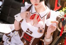 星之迟迟 – 2026年4月计划 鸣潮 千咲·联动咖啡女仆[42P-382.8M]-美图岛
