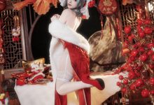 Bangni邦尼 –  碧蓝航线 柴郡新春旗袍[81P+8V-1.59G]-美图岛