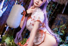阿雪雪 –  独角兽旗袍[87P-1.36G]-美图岛