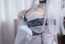 阿半今天很开心 –  碧蓝航线 白凤和服[60P+1V-752.2M]-美图岛