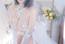 阿半今天很开心 – 碧蓝航线 柴郡誓约花嫁[130P+4V-1.29G]-美图岛