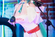 阿雪雪 – NO.081 初音未来赛车服[89P+2V-3.15G]-美图岛