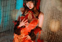 二佐Nisa – 时崎狂三 新春旗袍[15P-168.1M]-美图岛