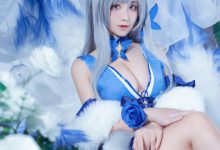 九曲Jean –  碧蓝航线 信浓礼服[9P-64.8M]-美图岛