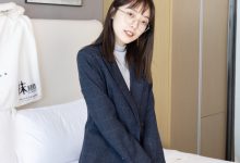 BoBoSocks袜啵啵 No.709 稚予-平底鞋、厚灰丝、裸足、ol制服 [156P1V-6.12GB]-美图岛
