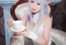 羽生三未 –  从零开始的异世界生活 艾米莉亚兔女郎-美图岛