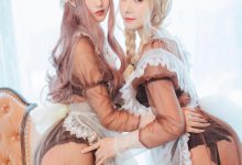 羽生三未&一千只猫薄荷- –  透明女仆-美图岛