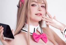 Peach milky –  Viper Bunny Suit (NIKKE)-美图岛