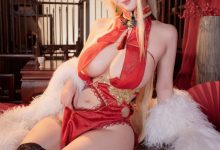 rioko凉凉子 – 碧蓝航线 怨仇旗袍·杯盏盈芳华-美图岛