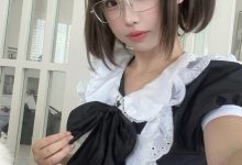 轩萧学姐 – &十万珍吱伏特 双人女仆-美图岛