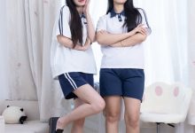物恋传媒 No.2772 菜菜&岚岚-皮鞋、白船袜、裸足 [175P1V-5.98GB]-美图岛