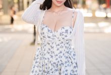 雨波HaneAme – 2026年08月订阅 Original Cinema Day Dress lingerie 夏日碎藍-美图岛